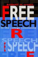 Free Speech in the College Community cover