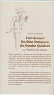 Com Licenca! Brazilian Portuguese for Spanish Speakers cover
