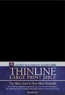 New American Standard Bible Thinline Bounded Leather, Black cover