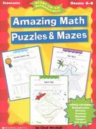 Amazing Math Puzzles and Mazes cover