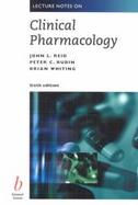 Lecture Notes on Clinical Pharmacology cover