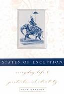 States of Exception Everyday Life and Postcolonial Identity cover