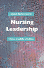 Quick Reference to Nursing Leadership cover