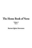Home Book of Verse, the: Volume 2, Part 1 cover