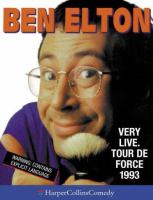 Ben Elton Very Live, Tour De Force 1993 cover