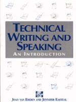 Technical Writing and Speaking An Introduction cover