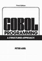 Cobol Programming A Structured Approach cover