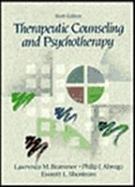 Therapeutic Counseling and Psychotherapy cover