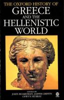 The Oxford History of Greece and the Hellenistic World cover