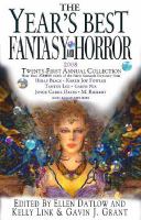 The Year's Best Fantasy and Horror 2008 21st Annual Collection cover