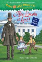 Magic Tree House #47: Abe Lincoln at Last! cover