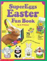 Super Eggs Easter Fun Book cover