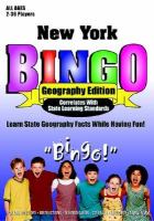 New York Bingo Geography Edition cover