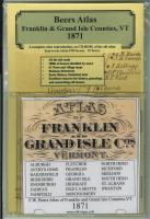 Atlas of Franklin and Grand Isle Cos, Vermont, 1871, CD Edition cover