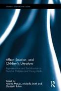 Affect, Emotion, and Children’s Literature cover