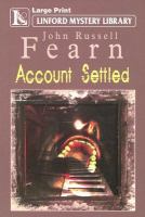 Account Settled cover