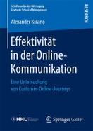 Effektivitt in der Online-Kommunikation : Eine Untersuchung Von Customer-Online-Journeys cover