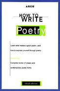 How to Write Poetry cover