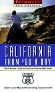 Frommer's California from $60 a Day with Coupons and Map cover