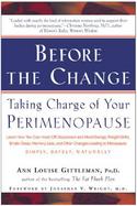 Before the Change Taking Charge of Your Perimenopause cover