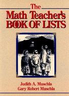 The Math Teacher's Book of Lists cover