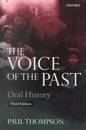 The Voice of the Past Oral History cover