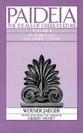 Paideia The Ideals of Greek Culture  In Search of the Divine Centre (volume2) cover