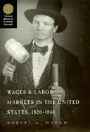 Wages and Labor Markets in the United States, 1820-1860 cover