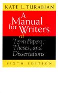 A Manual for Writers of Term Papers, Theses, and Dissertations cover