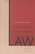 An Introduction to Contemporary International Law A Policy-Oriented Perspective cover