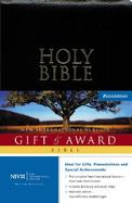 Holy Bible Gift & Award Niv  Royal Blue Leather cover