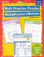 Math Practice Puzzles Multiplication and Division cover