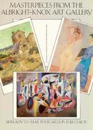 Masterpieces from the Albright-Knox Art Gallery, Postcard cover