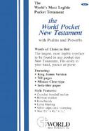 World Pocket New Testament with Psalms and Proverbs cover