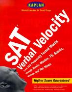 Kaplan SAT Verbal Velocity cover