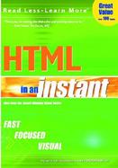 Html in an Instant cover