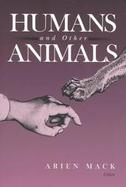 Humans and Other Animals cover