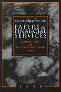 Brookings Wharton Papers on Financial Services, 1999 cover