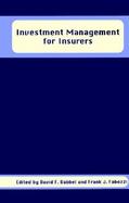 Investment Management for Insurers cover