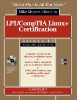 LPIC-1/CompTIA Linux+ Certification AIO Exam Guide LPIC-1/LX0-101&102 cover