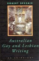 Australian Gay and Lesbian Writing: An Anthology cover