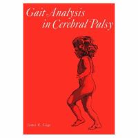 Gait Analysis in Cerebral Palsy cover