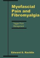Myofascial Pain and Fibromyalgia Trigger Point Management cover