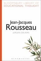 Jean-Jacques Rousseau cover