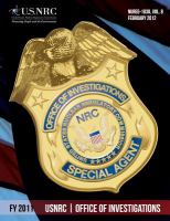 USNRC: Office of Investigations cover