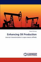 Enhancing Oil Production cover