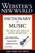 Webster's New World<sup><small>TM</small></sup> Dictionary of Music cover