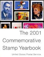 The 2001 Commemorative Stamp Yearbook cover