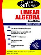 Schaum's Outline of Theory and Problems of Linear Algebra cover