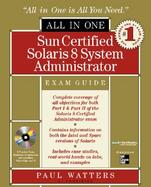 Sun Certified Solaris 8 System Administrator All- In-One Exam Guide with CDROM cover